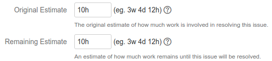 Time Tracking Fields