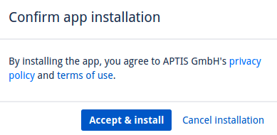Confirm App Installation
