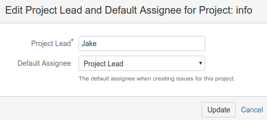 Choose Project Lead