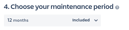 Maintenance Period