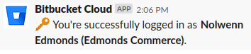 Slack Confirmation